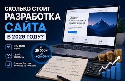 Сколько стоит разработка сайта в 2026 году